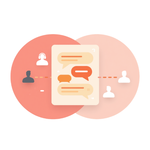 Illustration for Concierge mode: faster handoff, clearer context